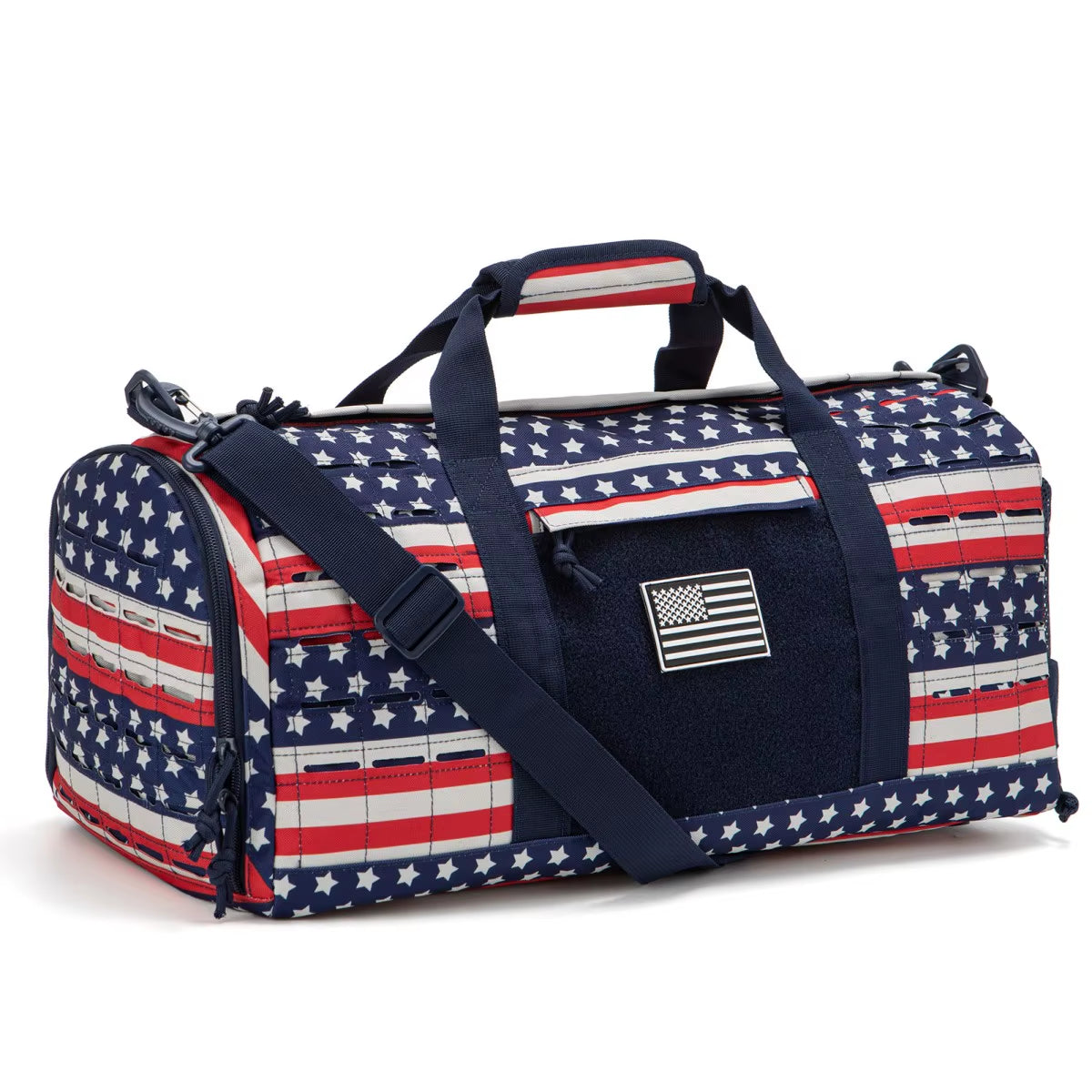 40L Tactical Sports Gym Bag for Men Fitness Duffel Bag Weekender Travel Bag Basketball Training Survival Bag with Shoe Pocket